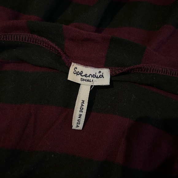 Splendid size small stripped cotton top - Picture 2 of 3